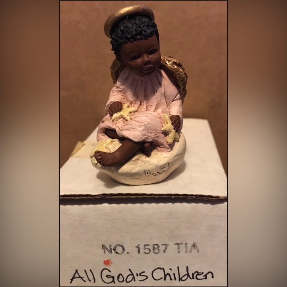 Vintage 90’s All Gods Children ‘Tia’ Angel Figurine